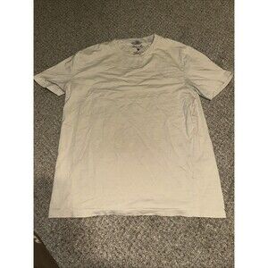 Porter & Ash Performance Tee Men's Beige Medium Jersey Cotton Elastane T-Shirt